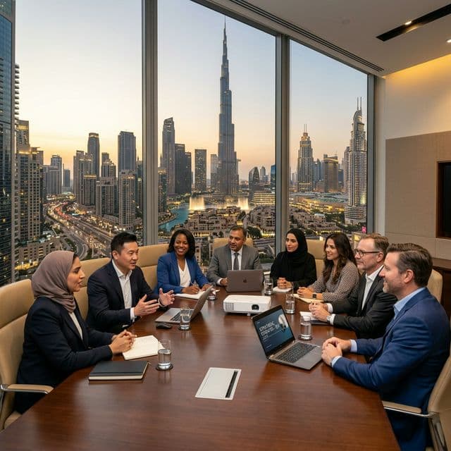 Corporate Meeting Setup